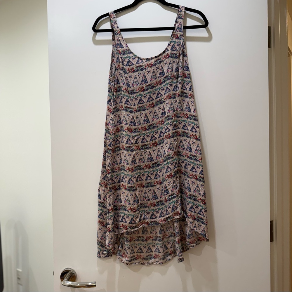 Willow & Clay Multicolor Flowy High Low Dress